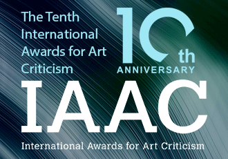 IAAC 10th International Awards for Art Criticism